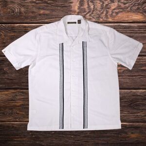 CUBAVERA RAYON BUTTON DOWN SHIRT
